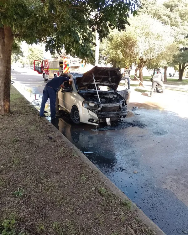auto incendio colon