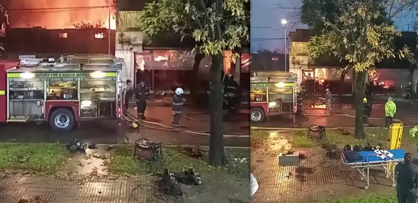 bombero rojas